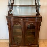 Louis Philippe cupboard in mahogany and nineteenth century veneer