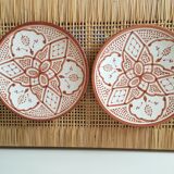 Moroccan ceramic plates