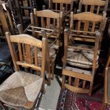 Set of 12 vintage chairs