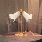 Art Nouveau lamp from Finland, tulips, art from France