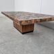 Brutalist table from the 1970s.
