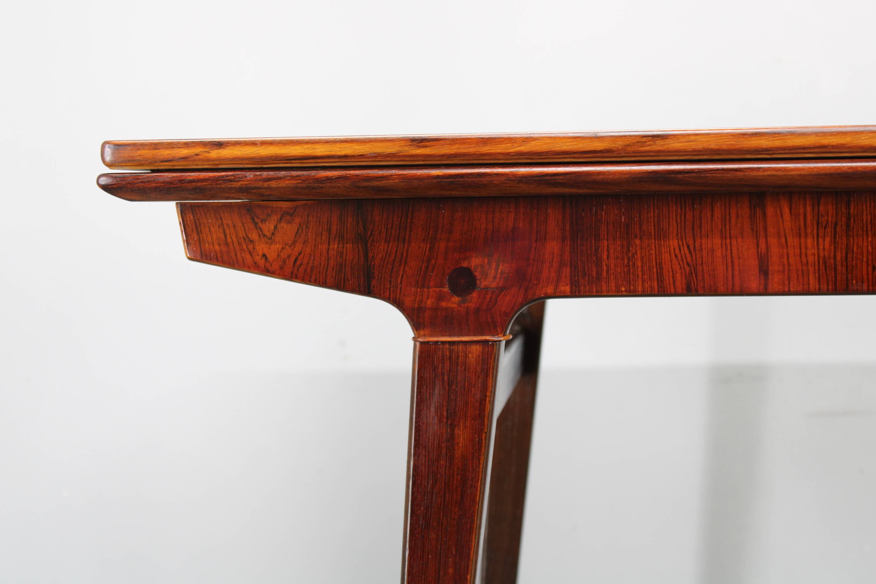Mid-century Danish extendable dining table, Denmark, 1960s