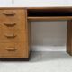 20th century maple veneer style desk