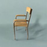 Ancienne chaise d'écolier