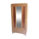 Vintage wardrobe of the 50's with 1 door