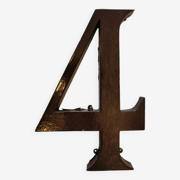 Letter “4”