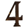 Letter “4”