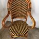Set de 4 fauteuils en rotin