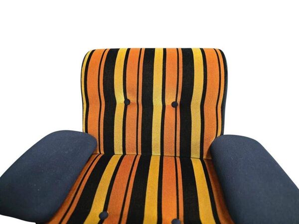 Fauteuil vintage space age / fauteuil une place avec accoudoir