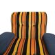 Vintage space age armchair / single armchair with armrests