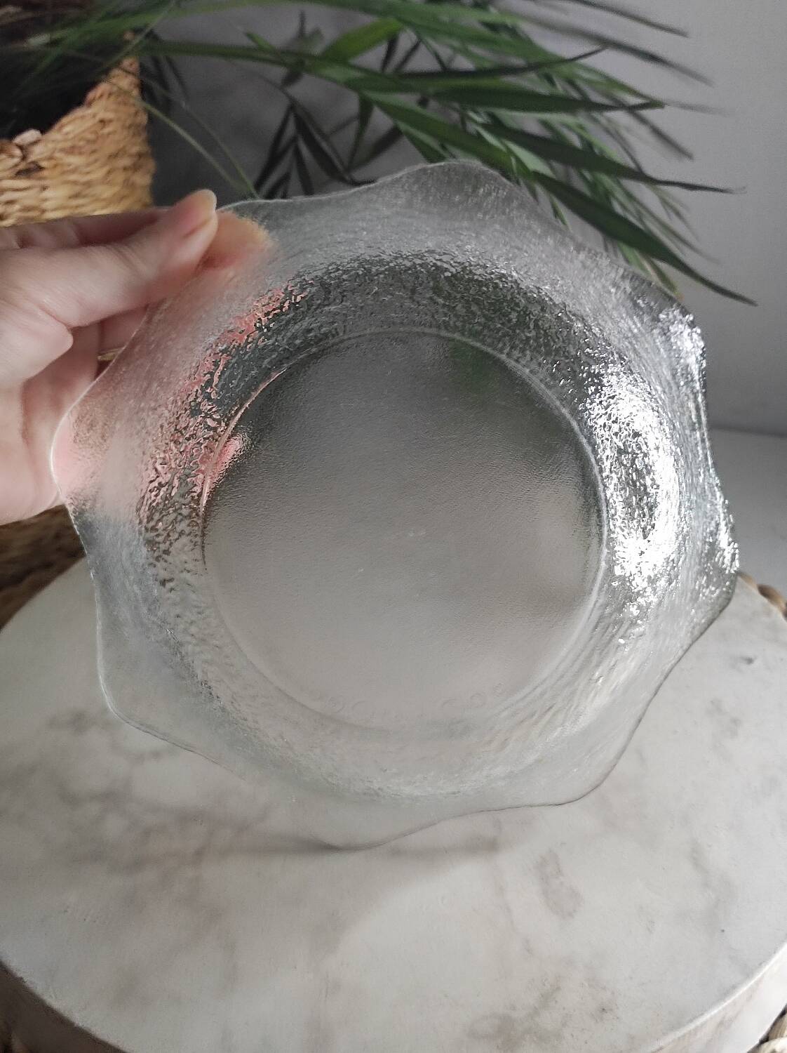 Mini saladier en verre
