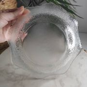 Mini glass salad bowl