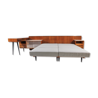 Bed and Desk Set by Jindřich Halabala for UP Závody, 1960s