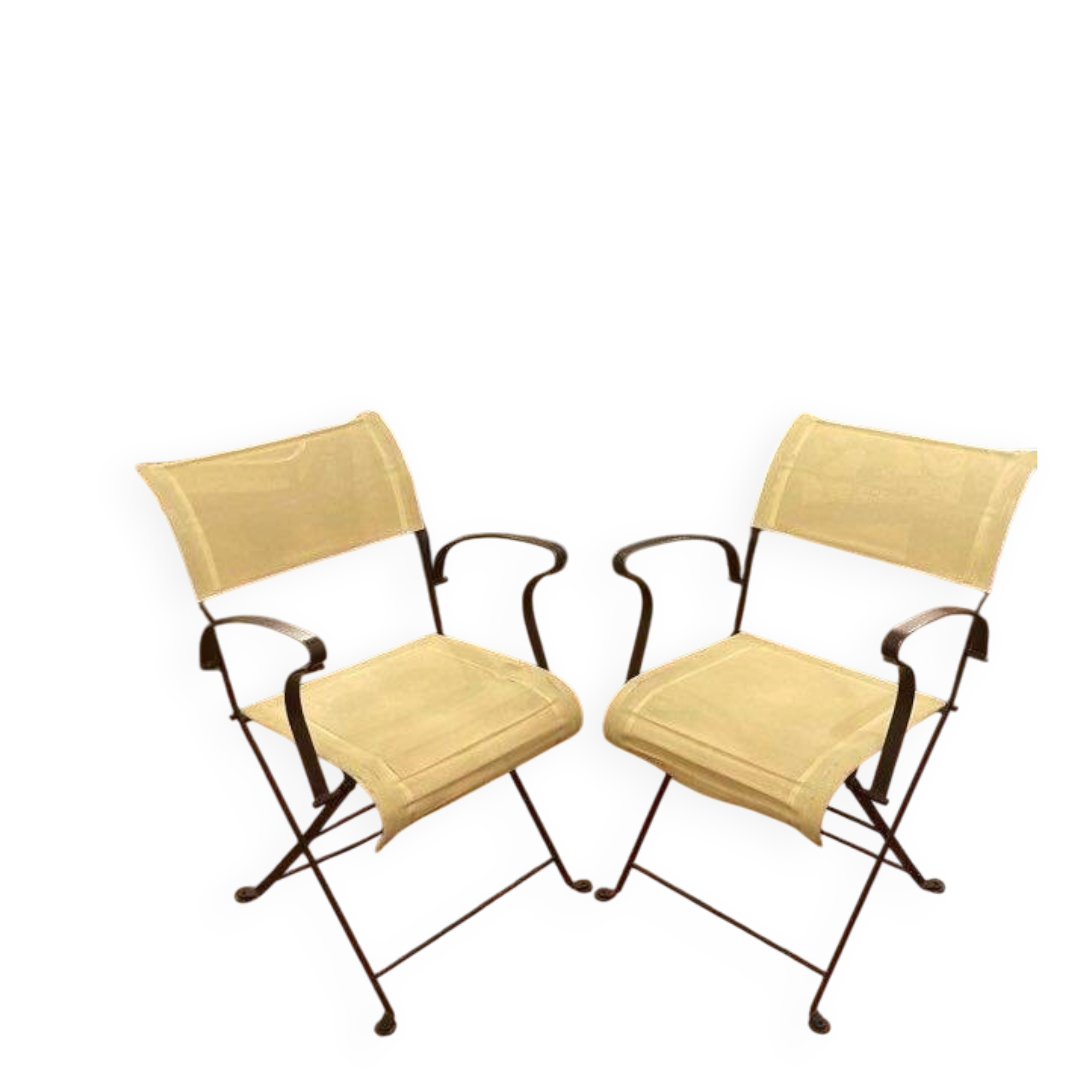 Chaises Dune Fermob Mourgue vintage