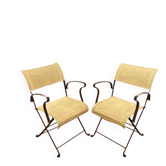 Dune chairs Fermob Mourgue vintage