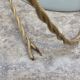 Vintage white opaline pendant light