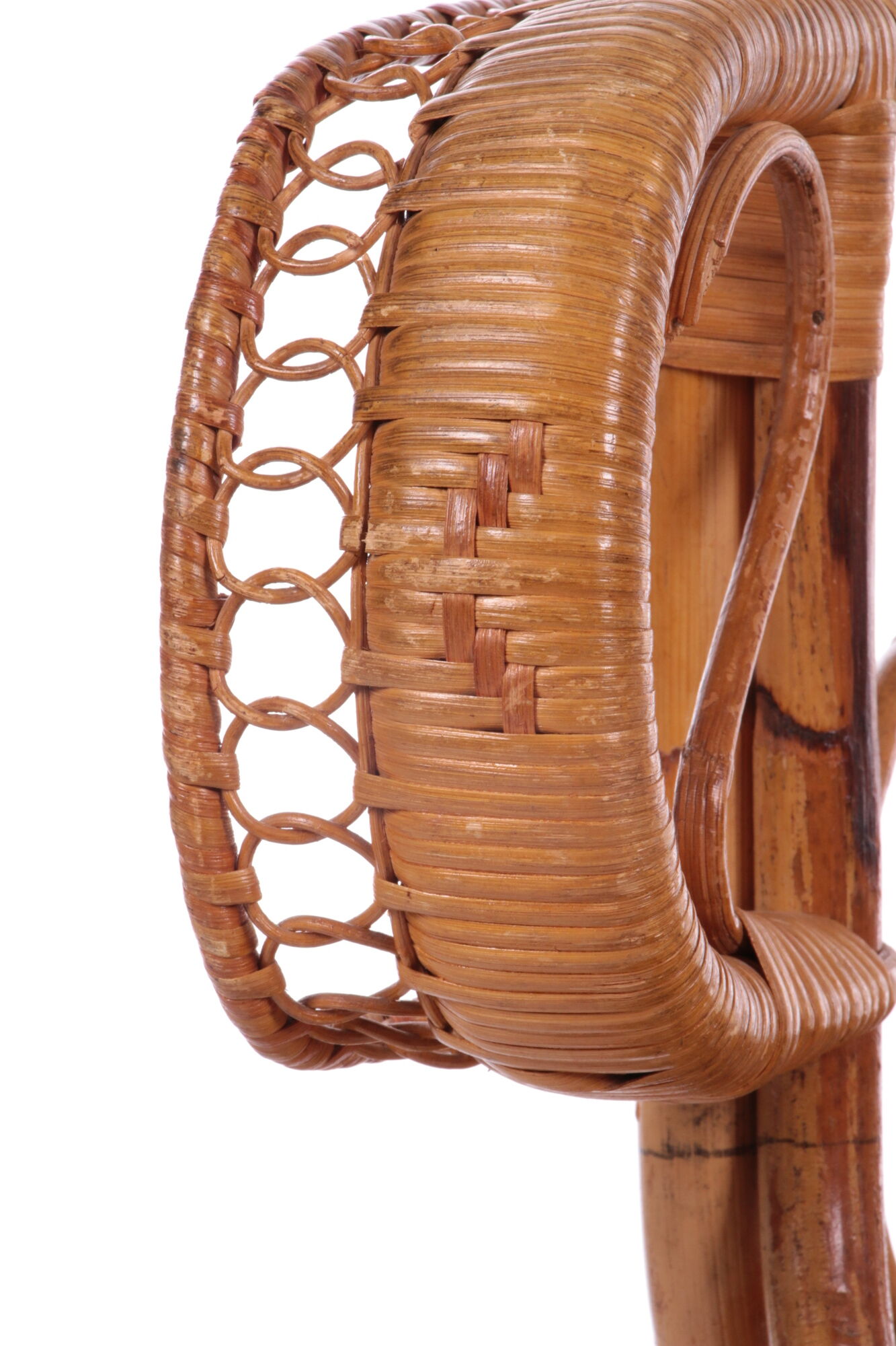 Bamboo armchair 1960s France