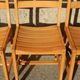 4 wooden chairs in Scandinavian style by André Sornay - dlg de Regain / Perriand