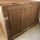 Vintage parisian buffet of the 50s in oak wood