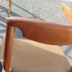 Serie de 6 chaises en teck vers 1960