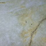 Bistro table with foot vintage cast iron