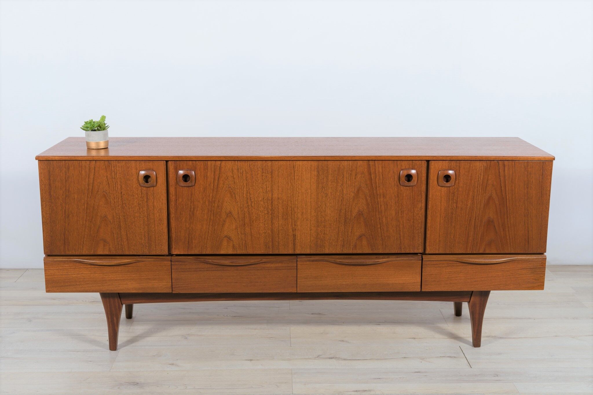 Mid-Century British Teak Sideboard, 1960s