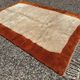 Terracotta and beige Moroccan Mrirt rug 340x230 cm – framed pattern