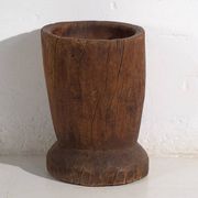 Antique wabi-sabi style mortar and pestle (c.1920) #1