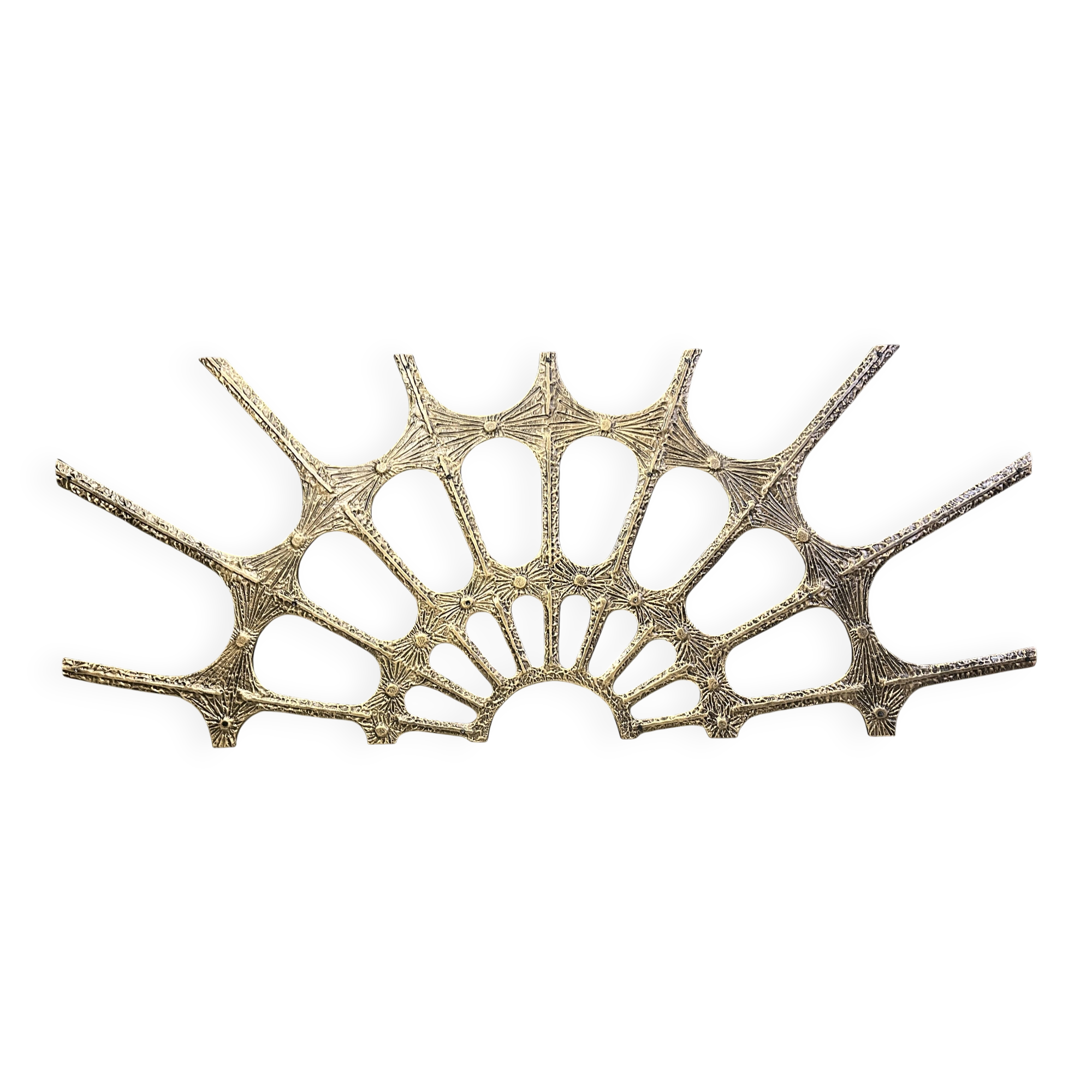 Vintage brutalist wall sculpture, 1970s