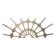 Vintage brutalist wall sculpture, 1970s