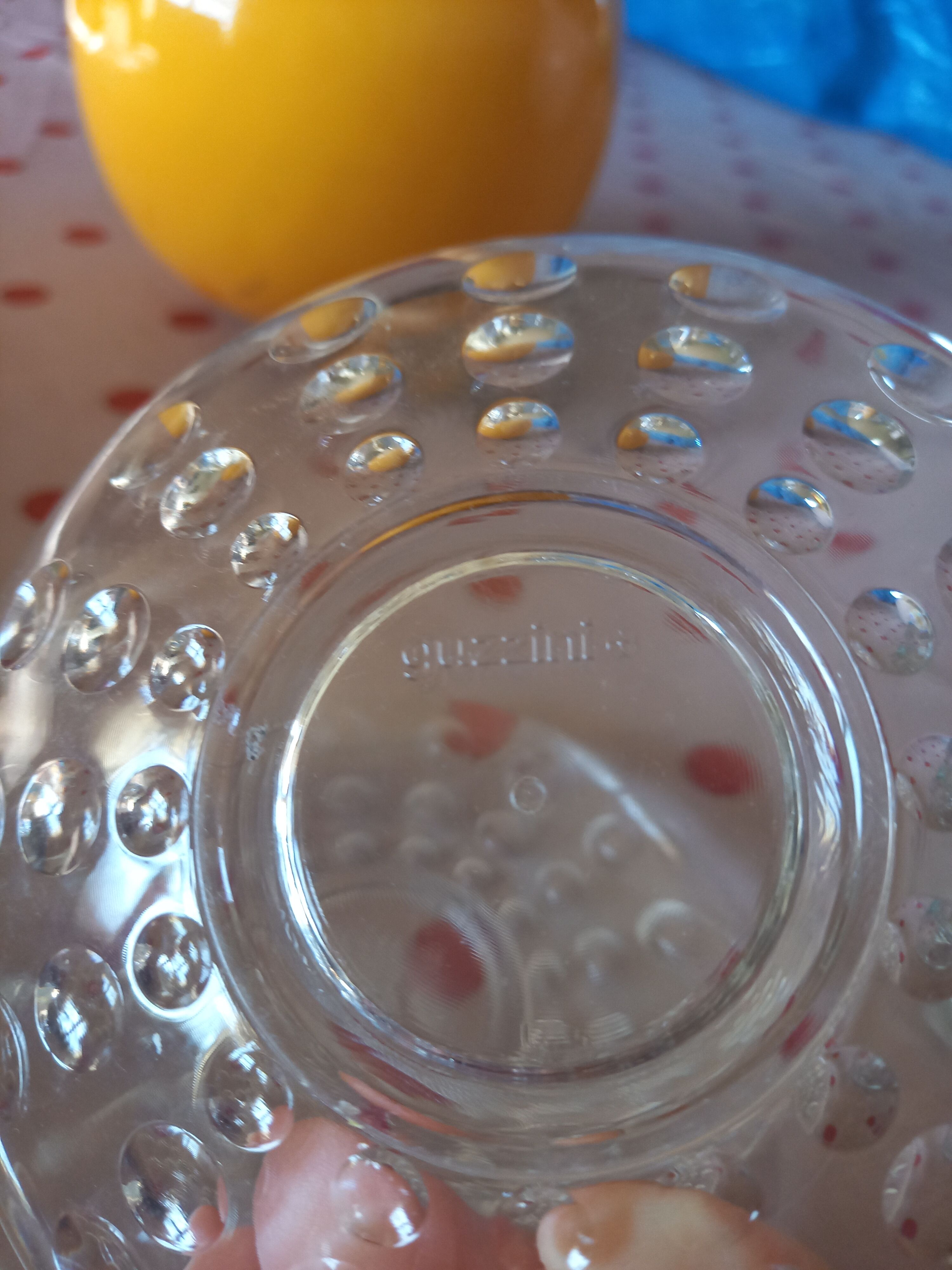 Set 4 cups 4 sub-cups Guzzini bubble model Venice