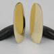 Pair of minimalist mid-century brass bookends by Carl Auböck #3653, Vienna, Austria.