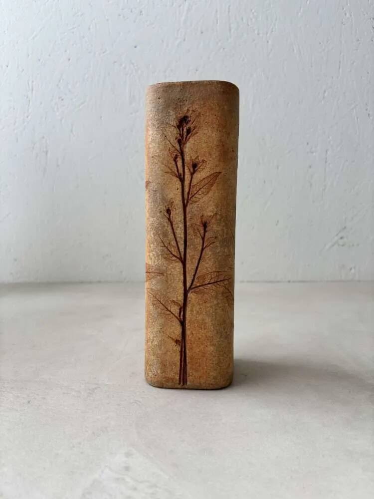 Herbarium Vase Japandi Raymonde Leduc 1970s