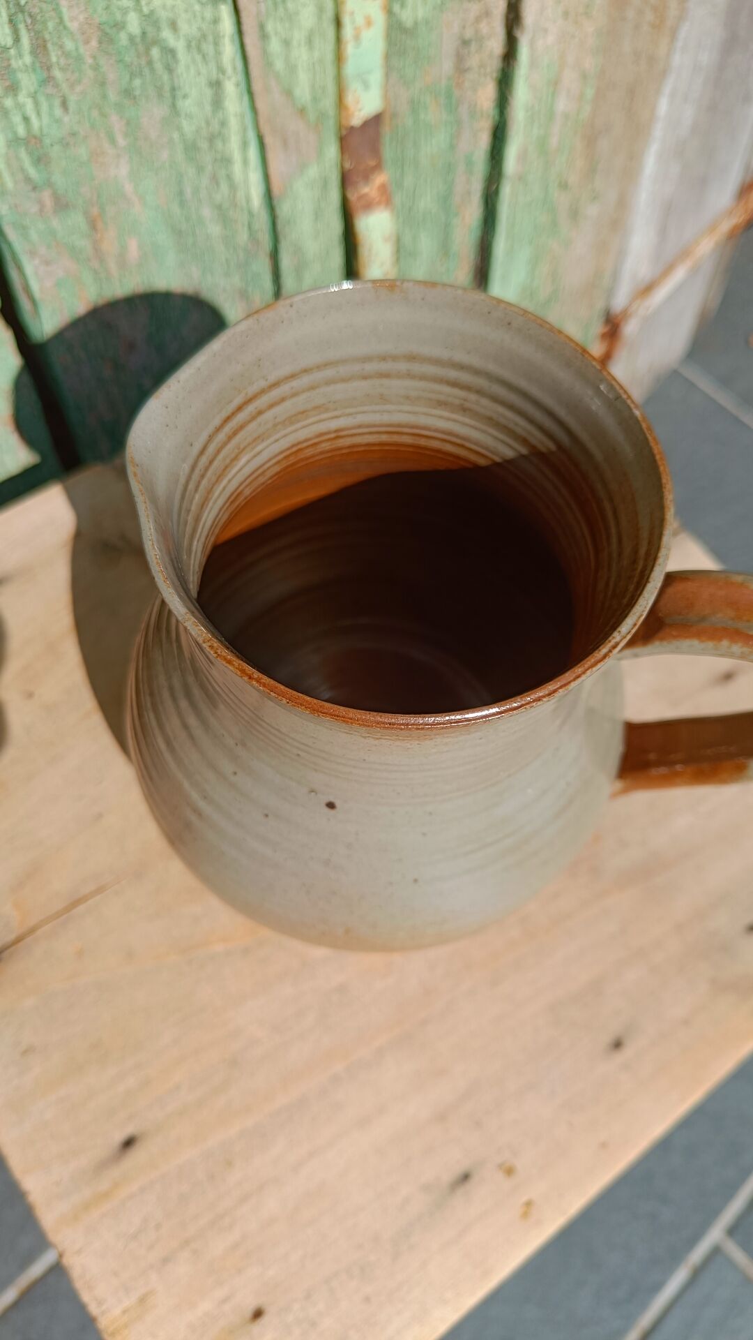 Stoneware jug