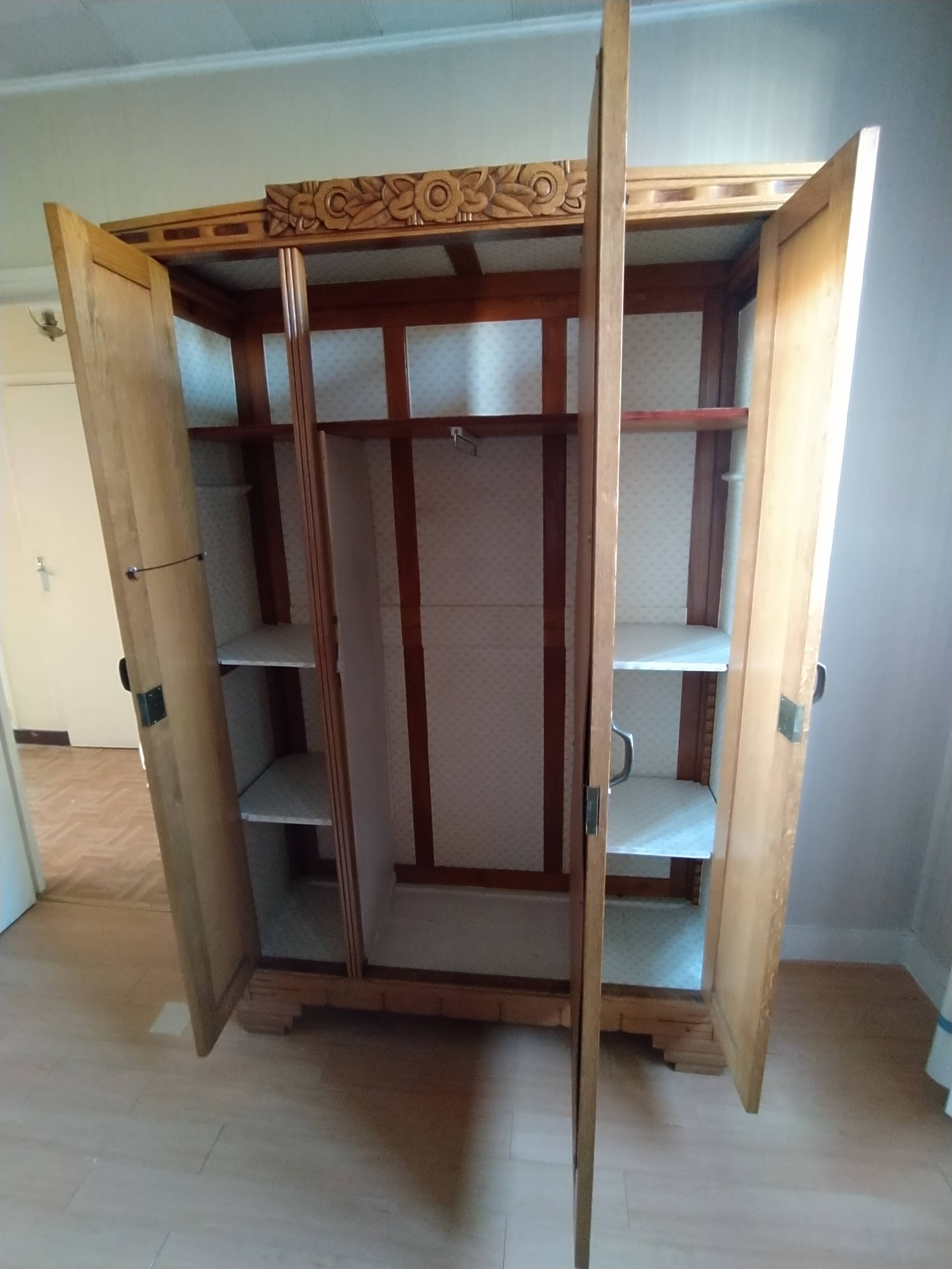 Oak cabinet