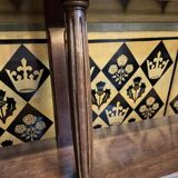 Mahogany bar shelf