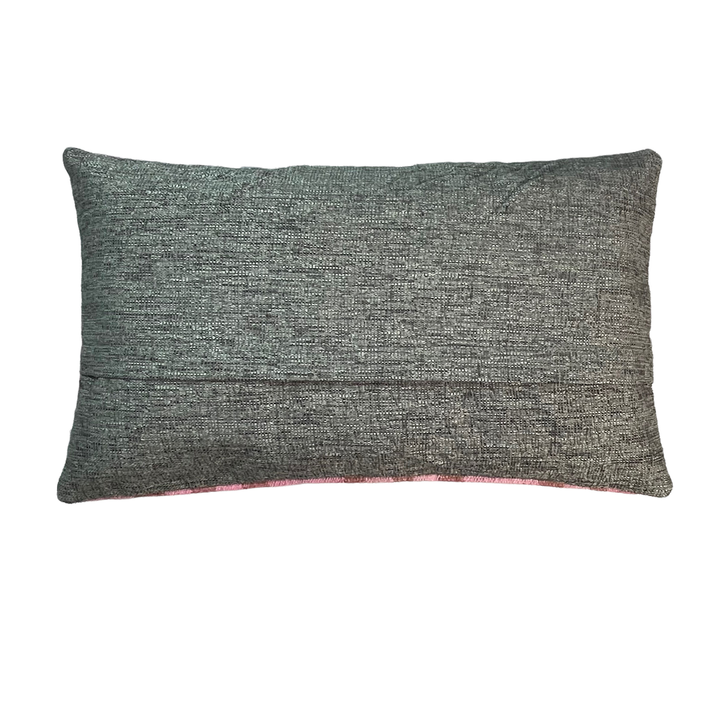 Housse de coussin vintage turque faite à la main, 30 x 50 cm