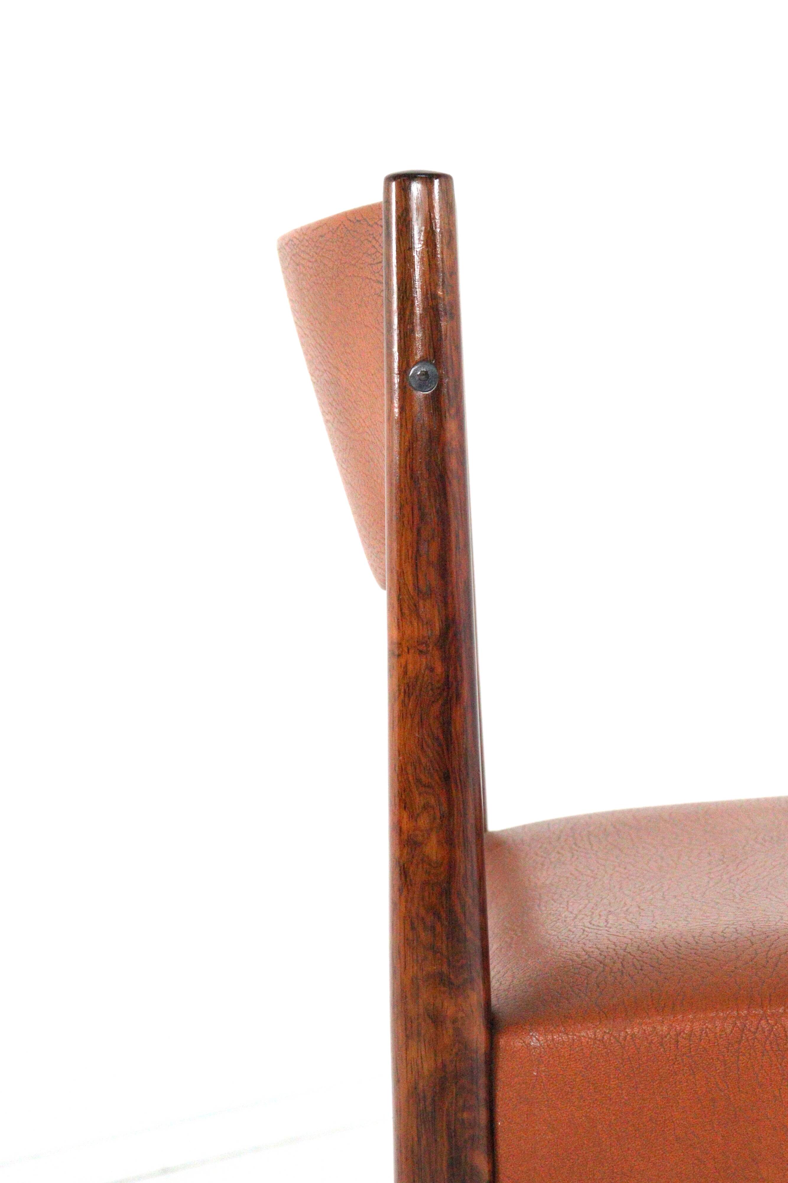 Set of 6 rosewood dining chairs 'Cellemuiden'