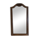 Art Deco mirror in chestnut