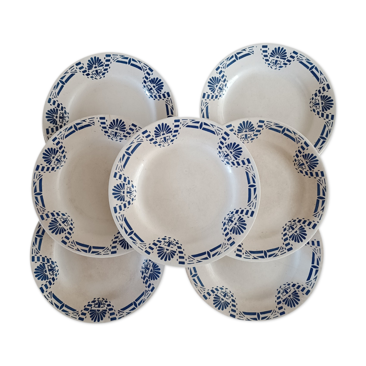 7 plates iron of earth Moulin des Loups