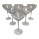6 glasses of champagne "swimming pool" in crystal