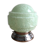 Green Clichy glass luminaire