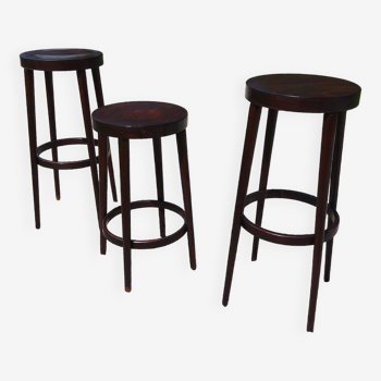 Set of 3 Baumann stools