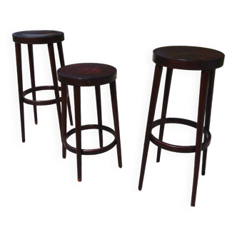 Lot de 3 tabourets Baumann