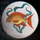 5 assiettes plates Vallauris