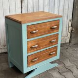 Small oak chest of drawers, France 1940