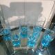 Vintage crystal glasses, 1970s, set of 6
