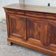Walnut sideboard, Louis Philippe style, three doors, three shelves