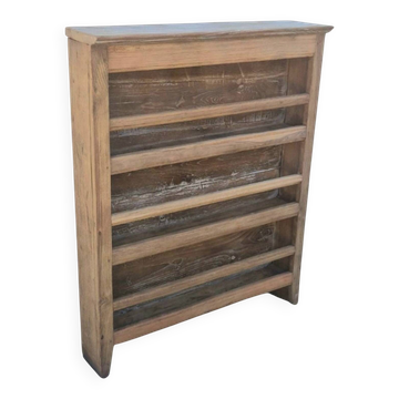 Vintage oak bookcase – 1940s display unit