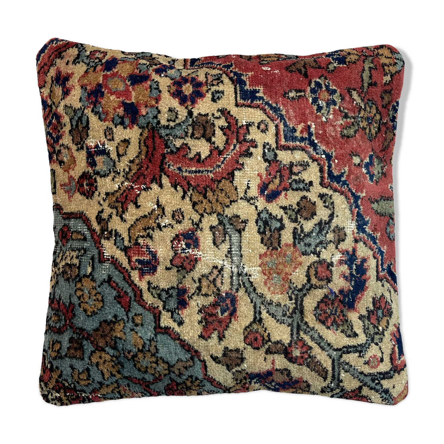 Vintage turkish rug cushion cover 45 x 45 cm